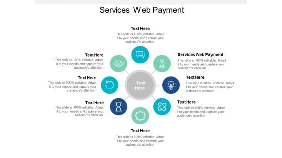 Services Web Payment Ppt PowerPoint Presentation Slides Master Slide Cpb