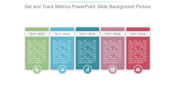 Set And Track Metrics Powerpoint Slide Background Picture