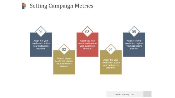 Setting Campaign Metrics Ppt PowerPoint Presentation Designs Setting Campaign Metrics Ppt PowerPoint Presentation Designs