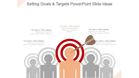 Setting Goals And Targets Ppt PowerPoint Presentation Introduction