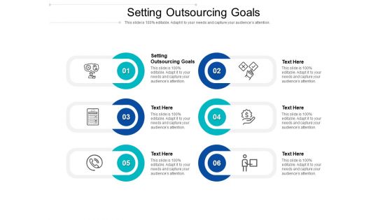 Setting Outsourcing Goals Ppt PowerPoint Presentation Styles Templates Cpb Pdf