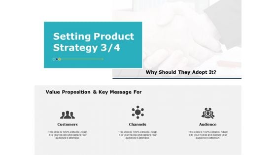 Setting Product Strategy Management Ppt PowerPoint Presentation Infographics Guide