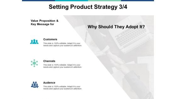 Setting Product Strategy Marketing Ppt PowerPoint Presentation Layouts Ideas