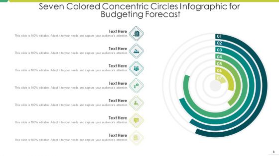 Seven Colored Concentric Circles Business Planning Ppt PowerPoint Presentation Complete Deck With Slides
