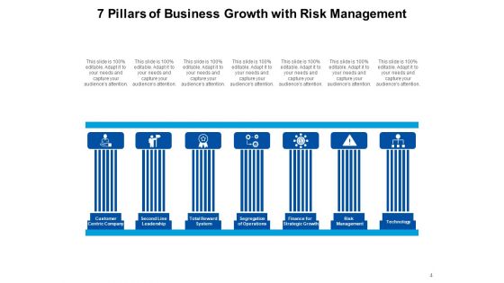 Seven Pillars PowerPoint Diagram Structure Business Growth Ppt PowerPoint Presentation Complete Deck