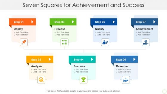 Seven Squares For Achievement And Success Designs PDF