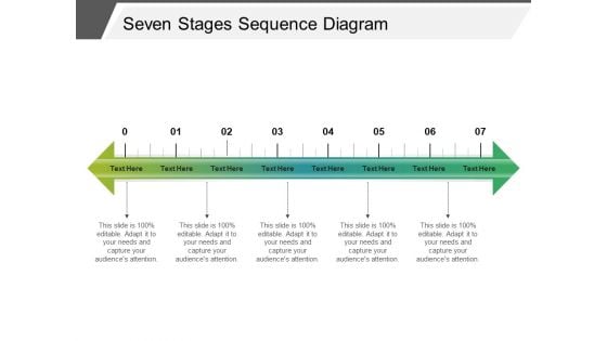 Seven Stages Sequence Diagram Ppt PowerPoint Presentation Inspiration Deck