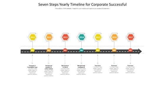Seven Steps Yearly Timeline For Corporate Successful Ppt PowerPoint Presentation Gallery Graphics Pictures PDF Seven Steps Yearly Timeline For Corporate Successful Ppt PowerPoint Presentation Gallery Graphics Pictures PDF