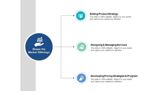 Shape The Market Offerings Ppt PowerPoint Presentation Summary Visuals