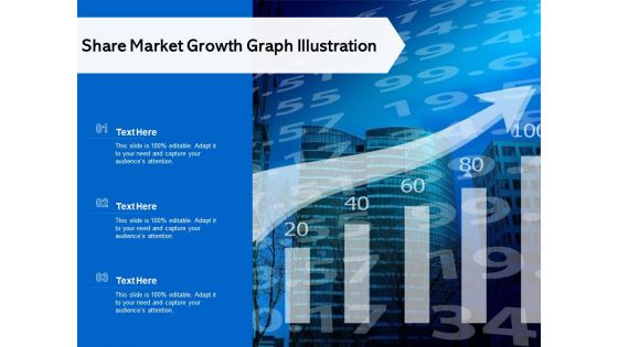 Share Market Growth Graph Illustration Ppt PowerPoint Presentation Professional Examples PDF