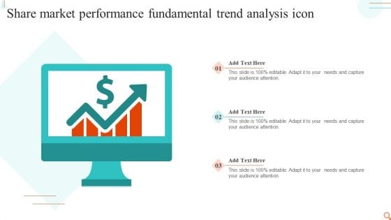 Share Market Performance Fundamental Trend Analysis Icon Ideas PDF