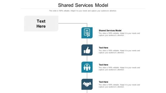 Shared Services Model Ppt PowerPoint Presentation Portfolio Slide Download Cpb Pdf