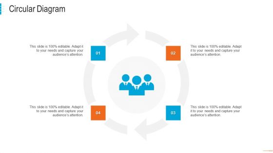 Shared Workspace Capital Funding Circular Diagram Professional PDF