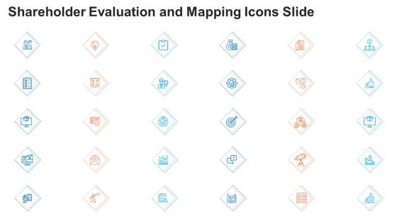 Shareholder Evaluation And Mapping Icons Slide Ppt Slides Designs PDF Shareholder Evaluation And Mapping Icons Slide Ppt Slides Designs PDF