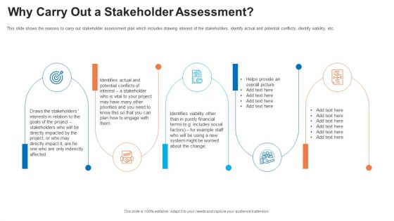 Shareholder Evaluation Mapping Why Carry Out A Stakeholder Assessment Professional PDF