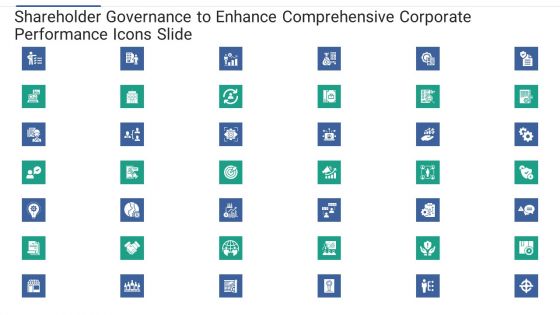 Shareholder Governance To Enhance Comprehensive Corporate Performance Icons Slide Introduction PDF