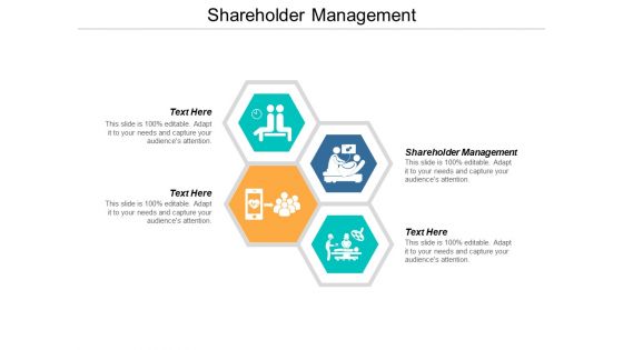 Shareholder Management Ppt PowerPoint Presentation Model Designs Cpb