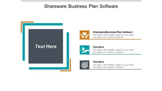 Shareware Business Plan Software Ppt PowerPoint Presentation Professional Good Cpb