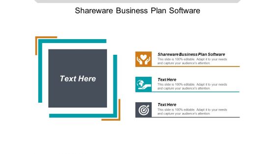 Shareware Business Plan Software Ppt PowerPoint Presentation Professional Good Cpb