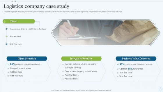 Shipping Services Company Profile Logistics Company Case Study Summary PDF Shipping Services Company Profile Logistics Company Case Study Summary PDF