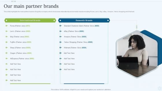 Shipping Services Company Profile Our Main Partner Brands Professional PDF Shipping Services Company Profile Our Main Partner Brands Professional PDF