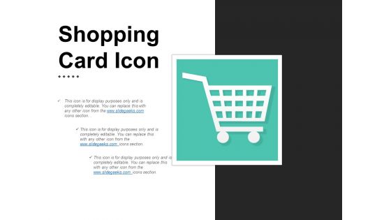 Shopping Card Icon Ppt PowerPoint Presentation Outline Picture