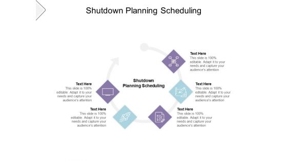 Shutdown Planning Scheduling Ppt PowerPoint Presentation Show Slide Download Cpb Pdf