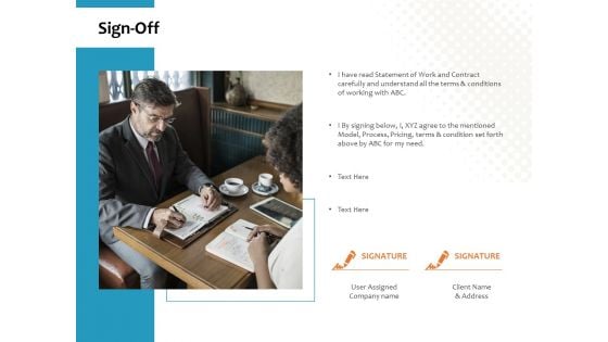 Sign Off Ppt PowerPoint Presentation Summary Professional