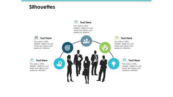 Silhouettes Employee Value Proposition Ppt PowerPoint Presentation Professional Smartart