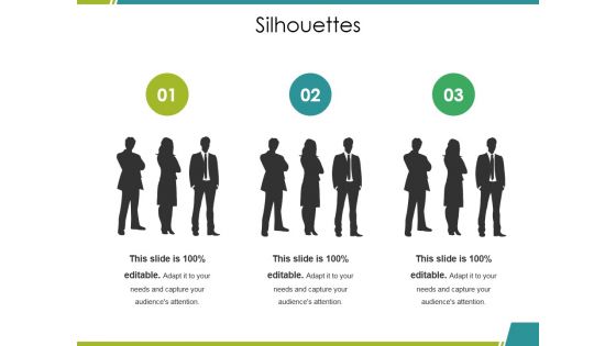 Silhouettes Ppt PowerPoint Presentation Ideas Topics