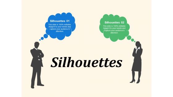 Silhouettes Ppt PowerPoint Presentation Infographic Template Show