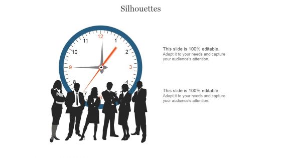Silhouettes Ppt PowerPoint Presentation Infographics