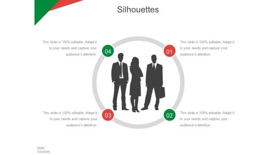 Silhouettes Ppt PowerPoint Presentation Model Aids