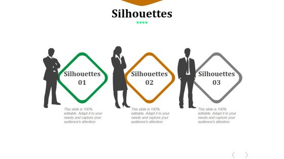 Silhouettes Ppt PowerPoint Presentation Model Display