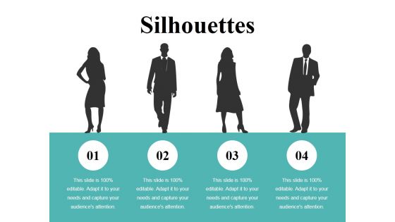 Silhouettes Ppt PowerPoint Presentation Outline Guide