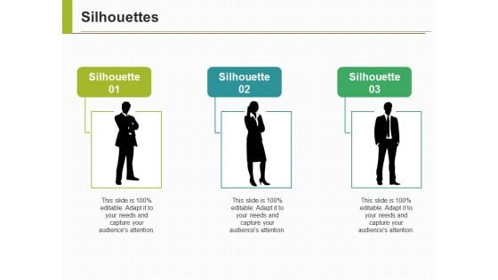 Silhouettes Ppt PowerPoint Presentation Pictures Design Inspiration