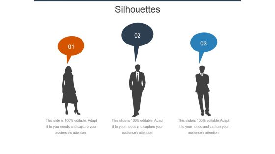Silhouettes Ppt PowerPoint Presentation Portfolio Good Silhouettes Ppt PowerPoint Presentation Portfolio Good
