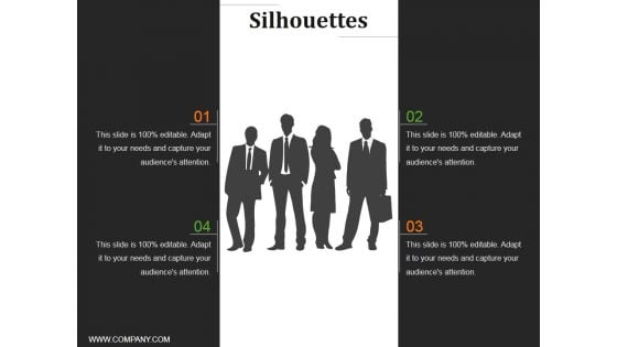 Silhouettes Ppt PowerPoint Presentation Summary Background Image