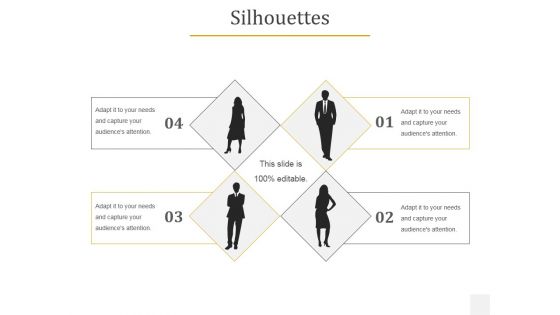 Silhouettes Ppt PowerPoint Presentation Summary Layouts