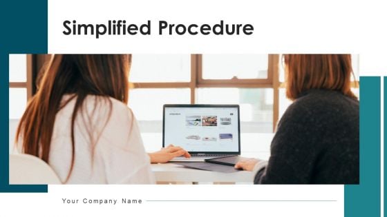 Simplified Procedure Initial Communication Ppt PowerPoint Presentation Complete Deck With Slides