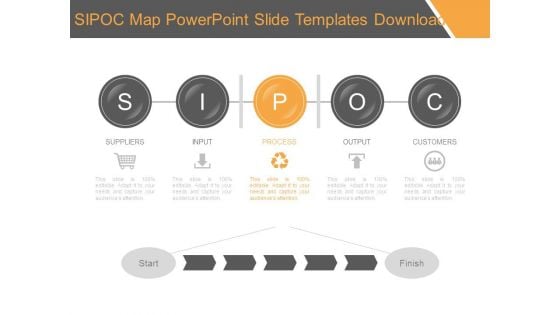 Sipoc Map Powerpoint Slide Templates Download