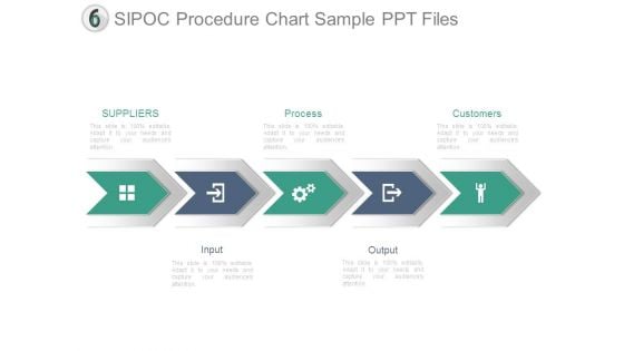 Sipoc Procedure Chart Sample Ppt Files