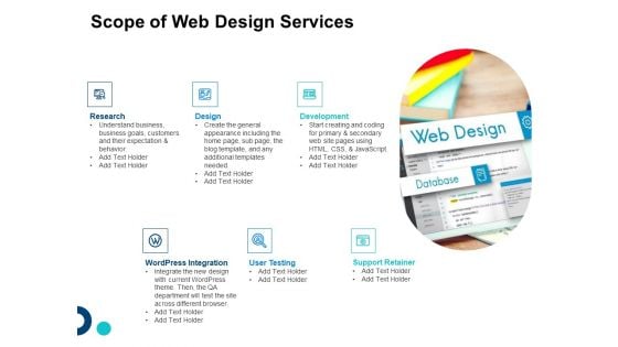 Site Development And Design Scope Of Web Design Services Ppt Slides Objects PDF Site Development And Design Scope Of Web Design Services Ppt Slides Objects PDF