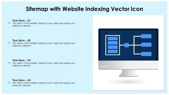 Sitemap With Website Indexing Vector Icon Ppt PowerPoint Presentation Icon Background Images PDF