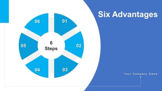 Six Advantages Sales Training Ppt PowerPoint Presentation Complete Deck With Slides