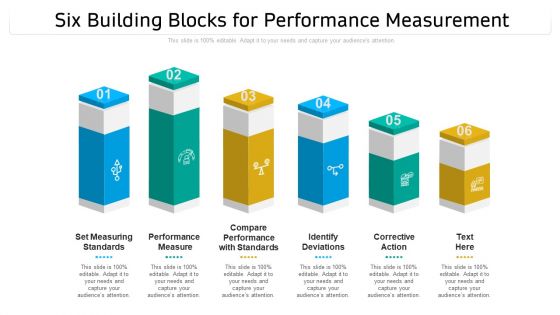 Six Building Blocks For Performance Measurement Ppt PowerPoint Presentation Icon Slides PDF Six Building Blocks For Performance Measurement Ppt PowerPoint Presentation Icon Slides PDF