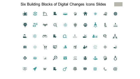 Six Building Blocks Of Digital Changes Icons Slides Ppt PowerPoint Presentation Visual Aids Slides Six Building Blocks Of Digital Changes Icons Slides Ppt PowerPoint Presentation Visual Aids Slides