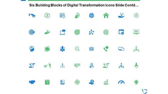 Six Building Blocks Of Digital Transformation Icons Slide Contd Ppt PowerPoint Presentation Portfolio Professional