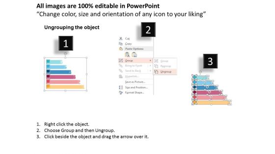 Six Business Steps With Strategy Icons Powerpoint Template