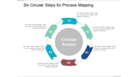 Six Circular Steps For Process Mapping Ppt Powerpoint Presentation Infographic Template Icon